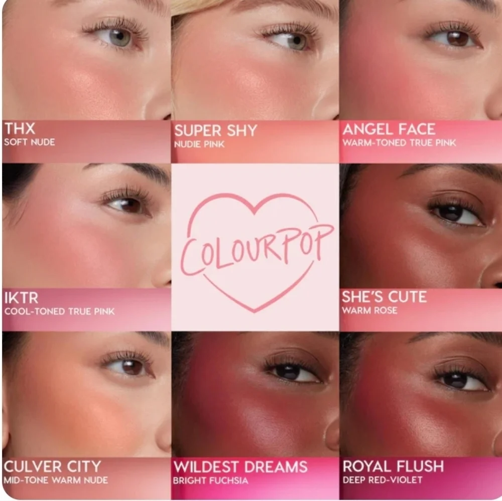 Colourpop Weightless Liquid Blush: THX (Soft Nude), NIB